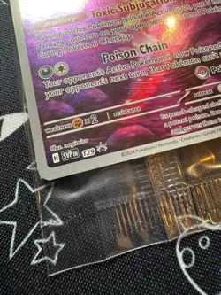 Shrouded Fable Pecharunt Pokemon Center Stamped SVP 129 + Normal Promo SEALED - Image 4