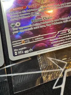Shrouded Fable Pecharunt Pokemon Center Stamped SVP 129 + Normal Promo SEALED - Image 5