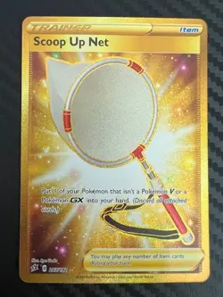 Pokemon TCG Scoop Up Net Rebel Clash 207/192 Holo Secret Rare NM - Image 1