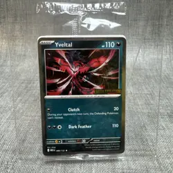Pokemon Yveltal 088/132 Mega Evolution Stamped Promo Sealed - Image 1