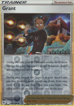 Grant 144/189 Astral Radiance Reverse Holo Uncommon -NM- Pokemon DNA GAMES - Image 1