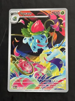 Ivysaur 134/132 - Illustration Rare - Mega Evolution Base Set - Pokemon TCG - Image 1