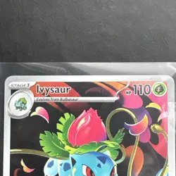 Ivysaur 134/132 - Illustration Rare - Mega Evolution Base Set - Pokemon TCG - Image 3