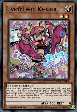Live Twin Ki-Sikil - Super Rare 1st Edition RA04-EN035 - NM - YuGiOh - Image 1