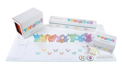 Pokemon S-Chinese Eevee Playmat+Card Deck Box+Storage Box+DIce+Damage Counters - Image 2