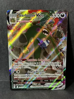 Pokemon Garbodor VMAX Evolving Skies Holo Card 101/203 Ultra Rare, English TCG - Image 1
