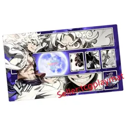 Monkey D. Luffy One Piece Playmat With Zones OPCG TCG Card Game Play Mat _hh66 - Image 1