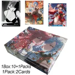 Yisiliutan Goddess Anime Spicy Waifu Trading Card CCG 11 Pack Booster Box - Image 1