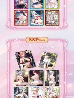 Girl Party The Charm of Goddess Card Anime Spicy Waifu 11 Pack Booster Box！ - Image 5