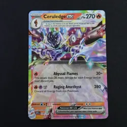 Ceruledge ex Holo Rare 036/191 Surging Sparks NM/M 2025 Pokemon TCG Card - Image 1
