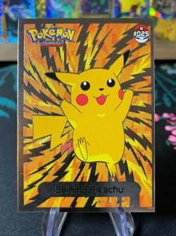 🔥SHINING Pikachu Non-TCG 2024 SHINY POKEMON Card Kanto Peru Foil NM🔥 - Image 1