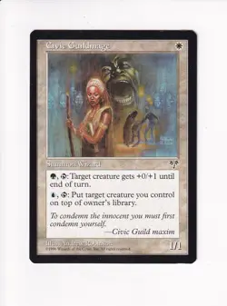1996 MAGIC THE GATHERING MTG MIRAGE CIVIC GUILDMAGE (PH) - Image 1