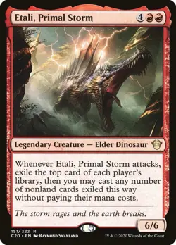 🧙Etali, Primal Storm R 151/322 C20 Commander 2020 MTG - Image 1