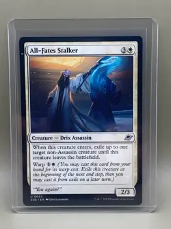 ALL-FATES STALKER #0003 Edge Of Eternities MTG UNCOMMON Card Near Mint - Image 1