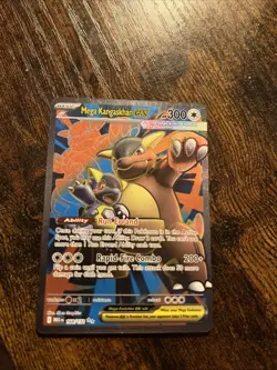 Mega Kangaskhan ex 164/132 Full Art Ultra Rare Pokemon TCG Mega Evolution NM - Image 1
