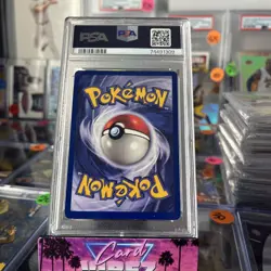 1999 Pokemon Game Movie Promo #5 Dragonite PSA 9 MINT - Image 2
