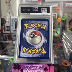 1999 POKEMON GAME MOVIE MOVIE PROMO #4 PIKACHU PSA 9 - Image 2