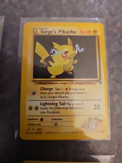 Pikachu Lot Of Cards- Base Set, Jungle, Gym Challenge, And Hidden Fates - Image 3