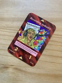 INWO Illuminati New World Order - 1995 Unlimited Card Game - Recording Industry - Image 1