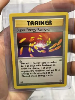Super Energy Removal 108/130 Base Set Regular Pokemon Card Rare Vintage NM WOTC - Image 1