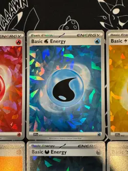 Cracked Ice Holo Energy Set from Terapagos EX Premium Collection (All 8 Cards) - Image 4