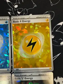 Cracked Ice Holo Energy Set from Terapagos EX Premium Collection (All 8 Cards) - Image 5