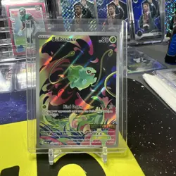 Bulbasaur 133/132 Pokemon TCG English Mega Evolutions Stamped Promo Card - Image 1