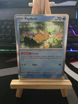 Pokemon TCG Psyduck Mega Evolution Promo Card 007 Mint Condition Pack Fresh - Image 1