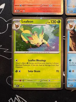 Pokemon TCG Prismatic Evolutions Eeveelutions Promo Card Bundle (6 Cards) - Image 5