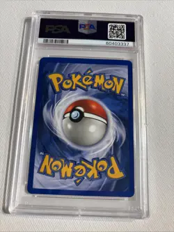 Pokemon 2000 Base Set 2 Chansey Holo Rare Card 3/130 PSA 8 Mint - Image 4