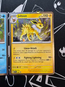 Flareon/Vaporeon/Jolteon Prismatic Evolutions Poster Promo Cards (3 Cards) - Image 2