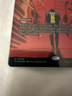 Path to Exile (Borderless) Spider-Man Marvel Eternal-Legal Foil #0004 MTG Rare - Image 2