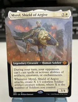 Myrel, Shield of Argive (Extended Art) The Brothers' War Regular - Image 1