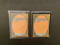 MTG Edge Of Eternities Forest 266 Borderless Foil x2 NM - Image 2