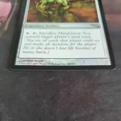 MTG Magic The Gathering Mindslaver Foil List Artifact - Image 2
