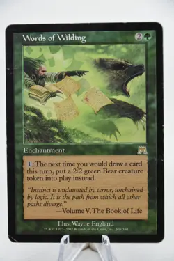 Words of Wilding - Onslaught - MP - Magic the Gathering - Image 1