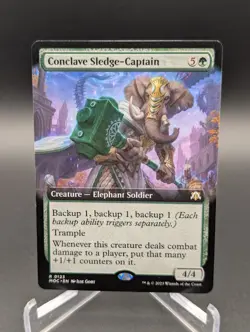 Conclave Sledge-Captain (Extended Art) Commander: March of the Machine Regular - Image 1