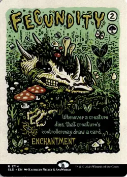 Fecundity R Secret Lair Drop Series 1714 NM - Image 1