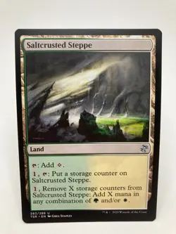 Saltcrusted Steppe NM* Time Spiral Remastered ENGLISH 283/289 mtg -UnltdCards - Image 1