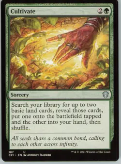 Cultivate U Commander 2021 187 Near Mint - Image 1