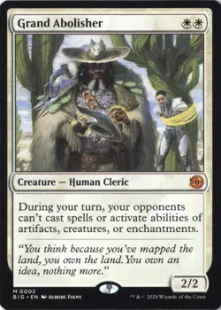 Grand Abolisher M Outlaws of Thunder Junction: The Big Score 2 NM - Image 1