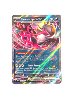 Fezandipiti EX 38/64 Double Rare Holo NM/M POKEMON TCG Shrouded Fable English - Image 1