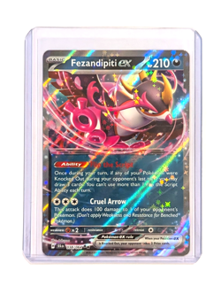 Fezandipiti EX 38/64 Double Rare Holo NM/M POKEMON TCG Shrouded Fable English - Image 3