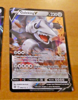 POKEMON STARS ETINCELANTES FRANCAISE CARD HOLO CARTE Galeking V 096/172 FR MINT - Image 1
