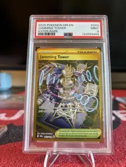 2025 POKEMON DRI EN JAMMING TOWER HYPER RARE PSA MINT 9 - Image 2