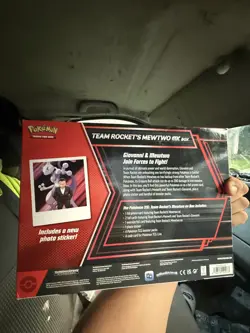Pokemon TCG : Team Rocket's Mewtwo Ex Box Destined Rivals - New & Sealed - Image 2