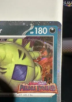 Pokemon TCG Tyranitar 135/193 Sv02: Paldea Evolved Stamped Promo Scarlet Violet - Image 3
