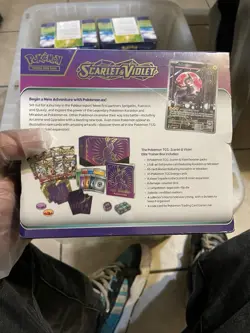 Pokemon Scarlet And Violet Elite Trainer Box Complete Sealed TCG Miraidon ETB - Image 2