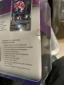 Pokemon Scarlet And Violet Elite Trainer Box Complete Sealed TCG Miraidon ETB - Image 3