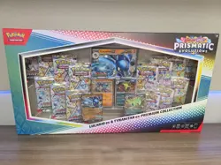 Sam's Club Pokemon Prismatic Evolutions LUCARIO ex & TYRANITAR ex TCG FOIL 820650856716 - Image 1
